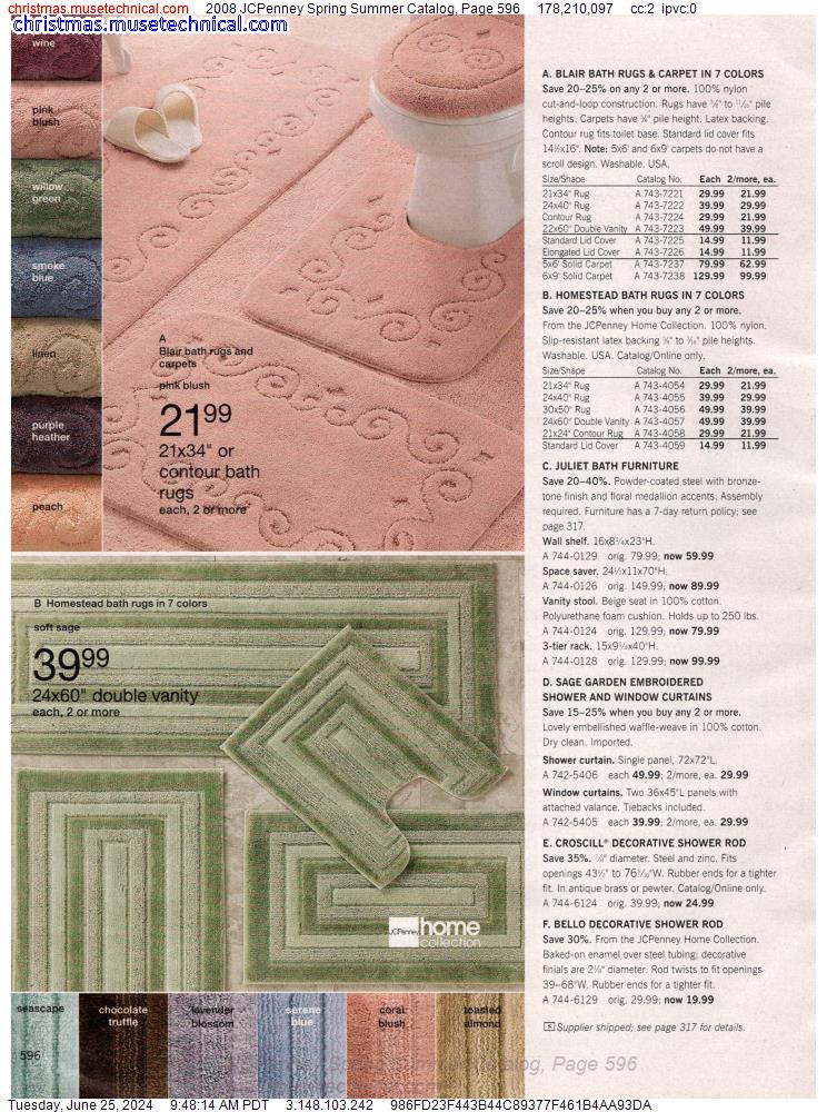 2008 JCPenney Spring Summer Catalog, Page 596