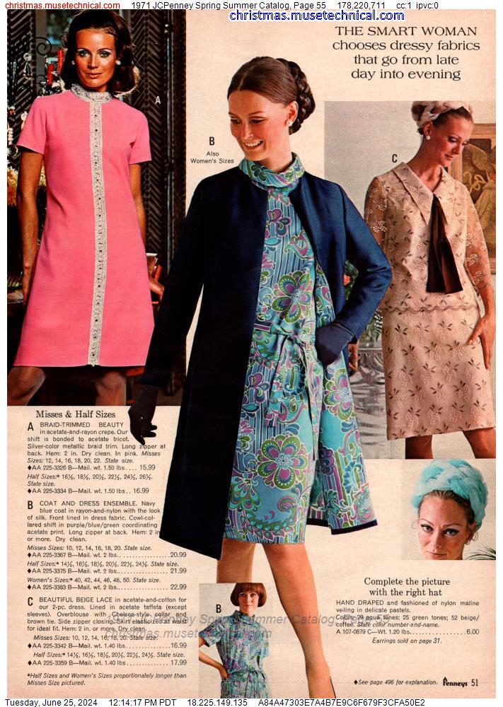 1971 JCPenney Spring Summer Catalog, Page 55