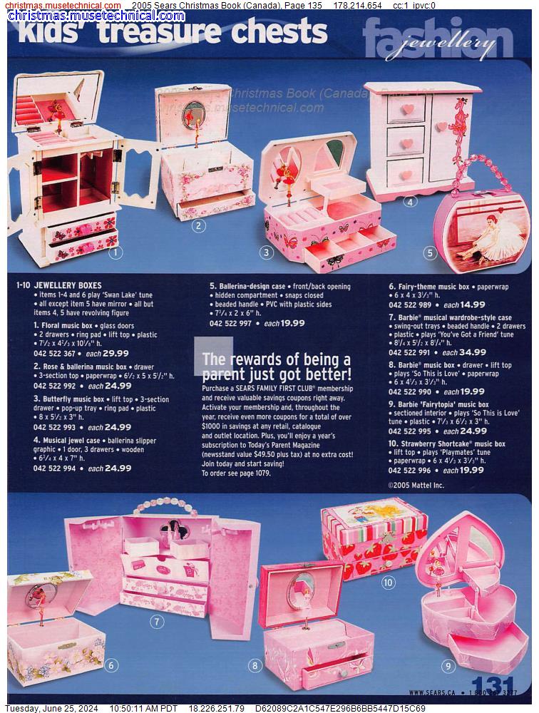 2005 Sears Christmas Book (Canada), Page 135