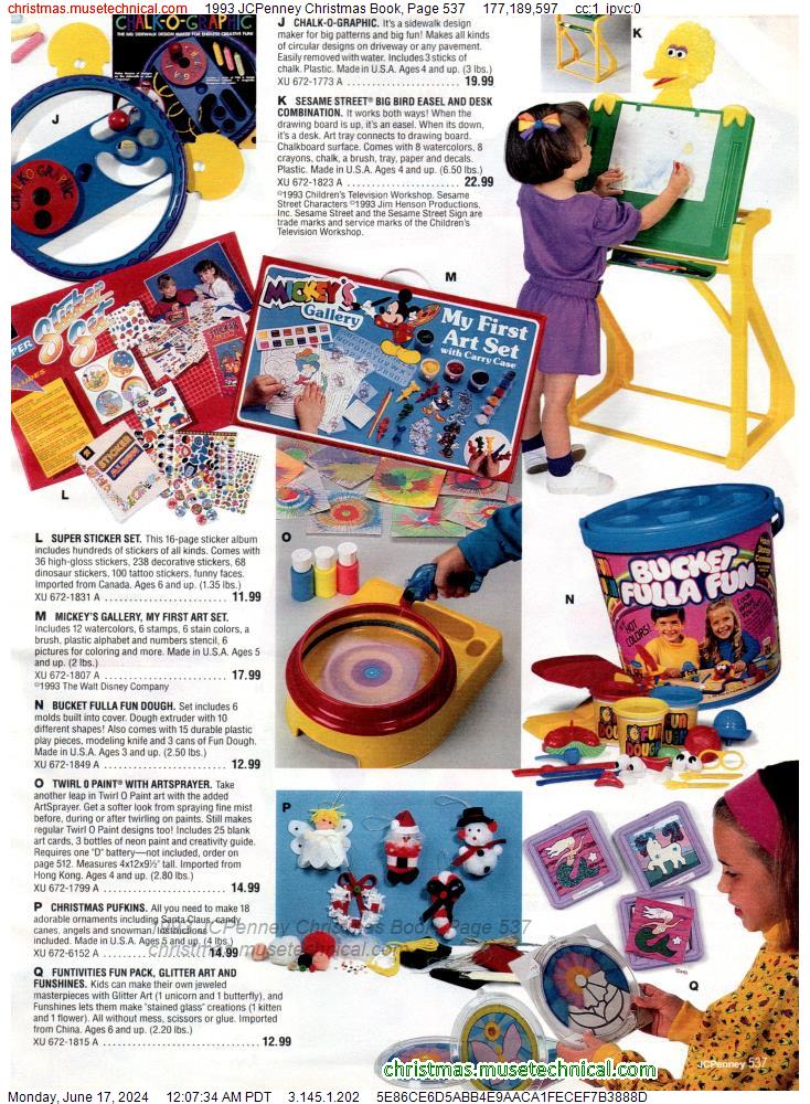 1993 JCPenney Christmas Book, Page 537