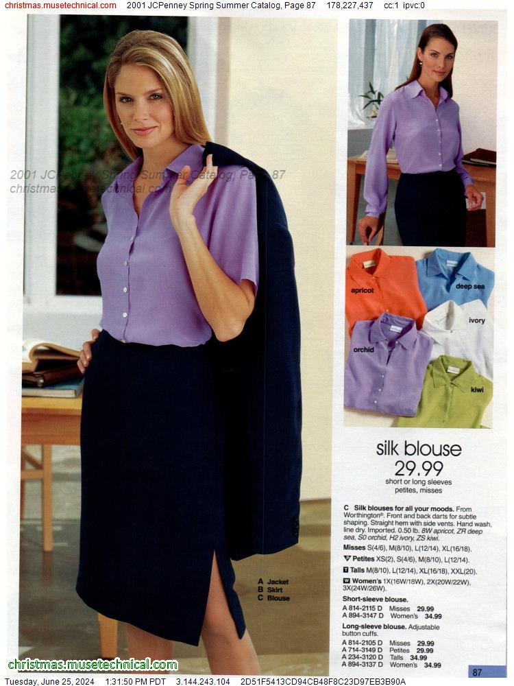 2001 JCPenney Spring Summer Catalog, Page 87