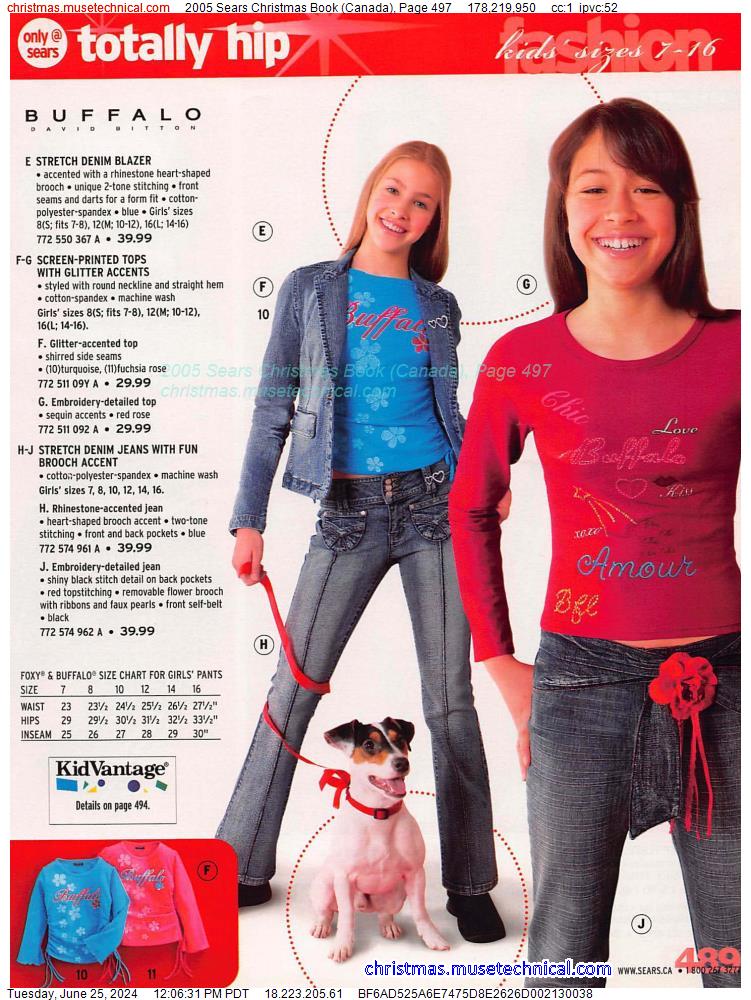2005 Sears Christmas Book (Canada), Page 497