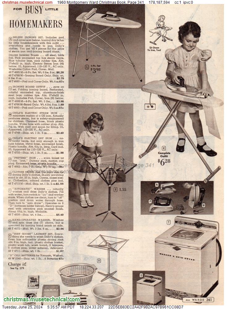 1960 Montgomery Ward Christmas Book, Page 341