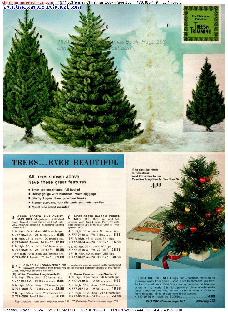 1971 JCPenney Christmas Book, Page 253
