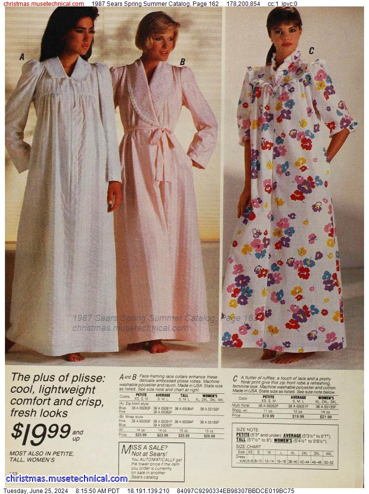 1987 Sears Spring Summer Catalog, Page 162