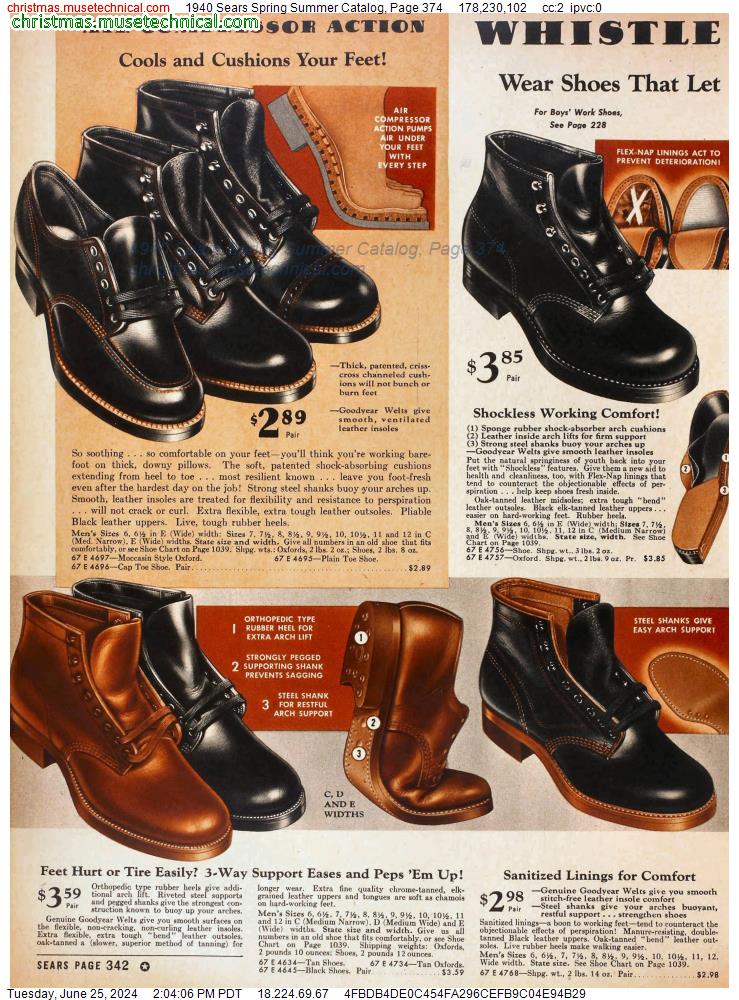 1940 Sears Spring Summer Catalog, Page 374