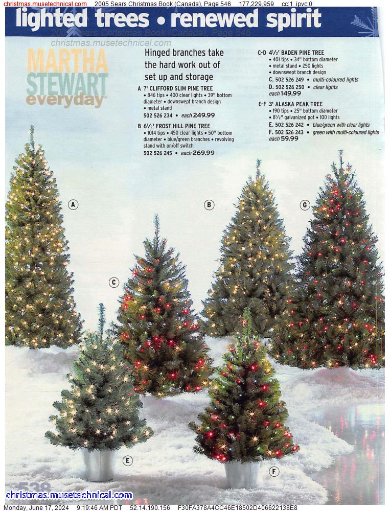 2005 Sears Christmas Book (Canada), Page 546