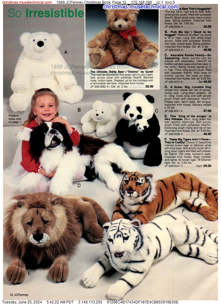 1988 JCPenney Christmas Book, Page 12