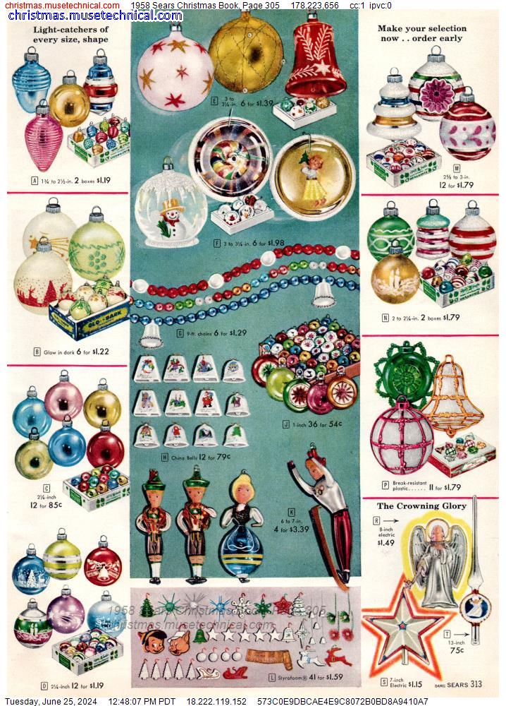 1958 Sears Christmas Book, Page 305