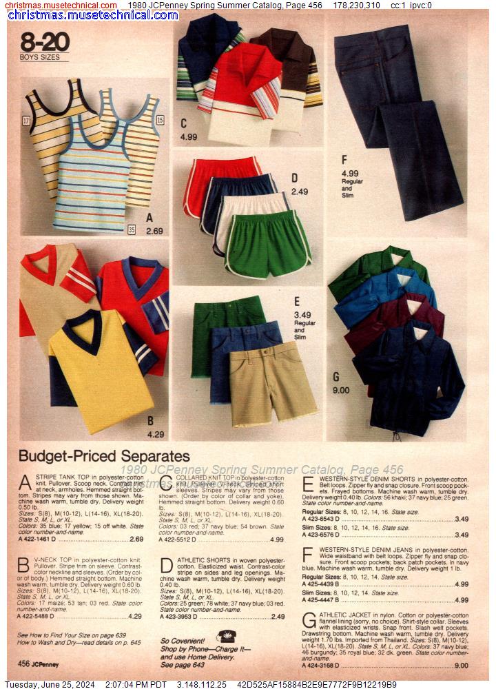 1980 JCPenney Spring Summer Catalog, Page 456