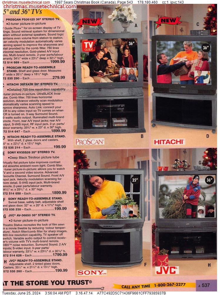 1997 Sears Christmas Book (Canada), Page 543
