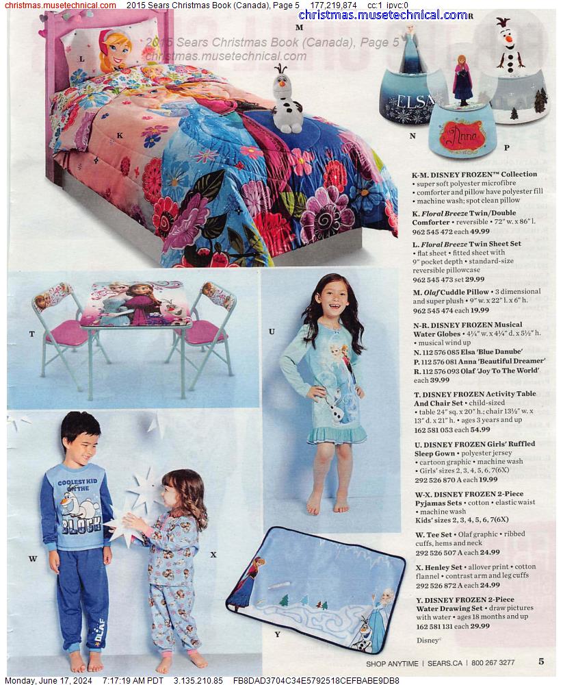 2015 Sears Christmas Book (Canada), Page 5
