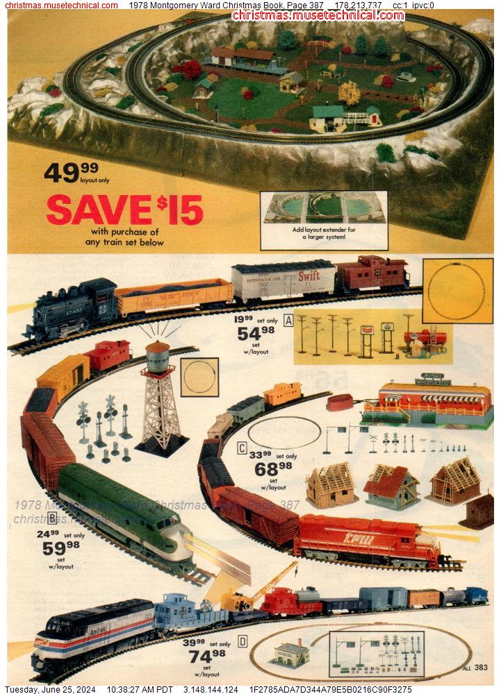 1978 Montgomery Ward Christmas Book, Page 387