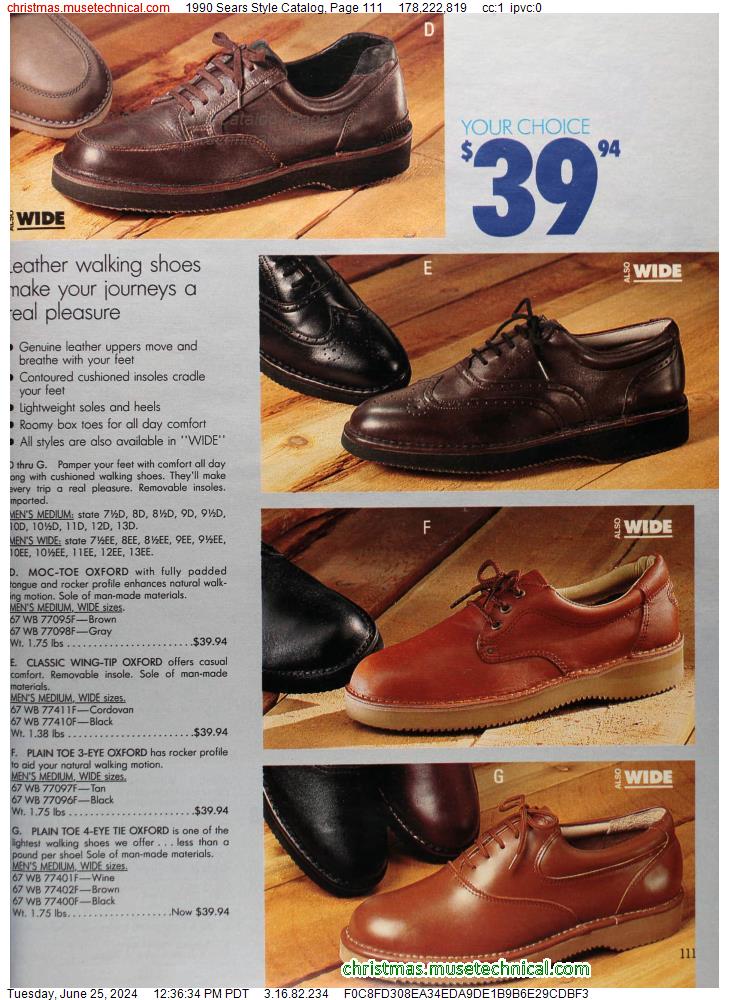 1990 Sears Style Catalog, Page 111