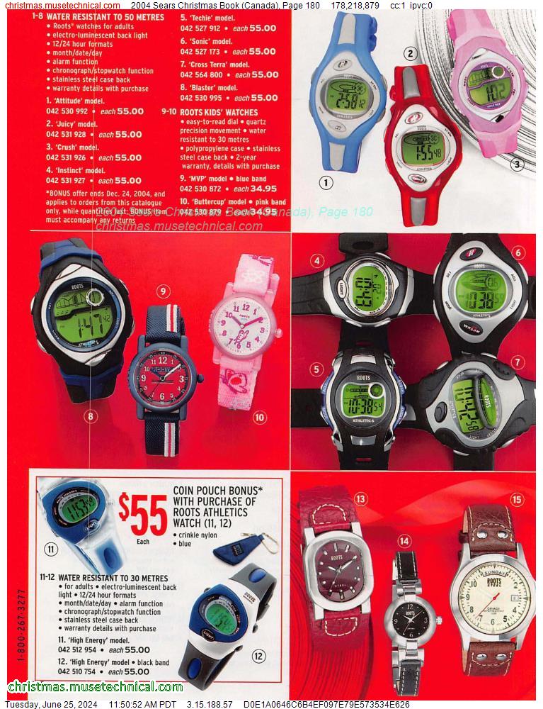 2004 Sears Christmas Book (Canada), Page 180