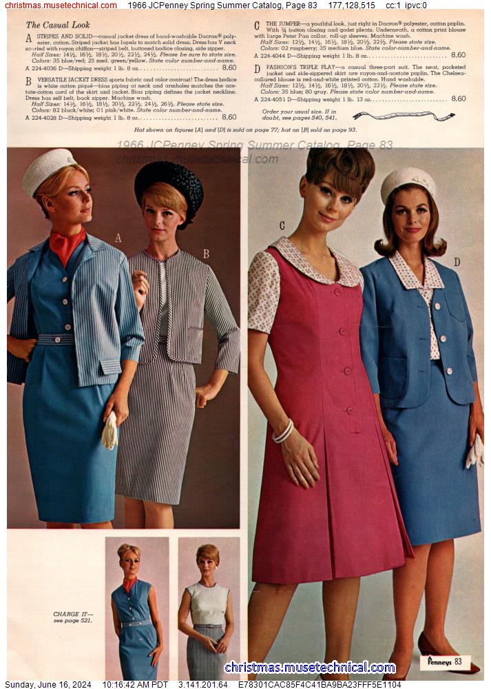 1966 JCPenney Spring Summer Catalog, Page 83