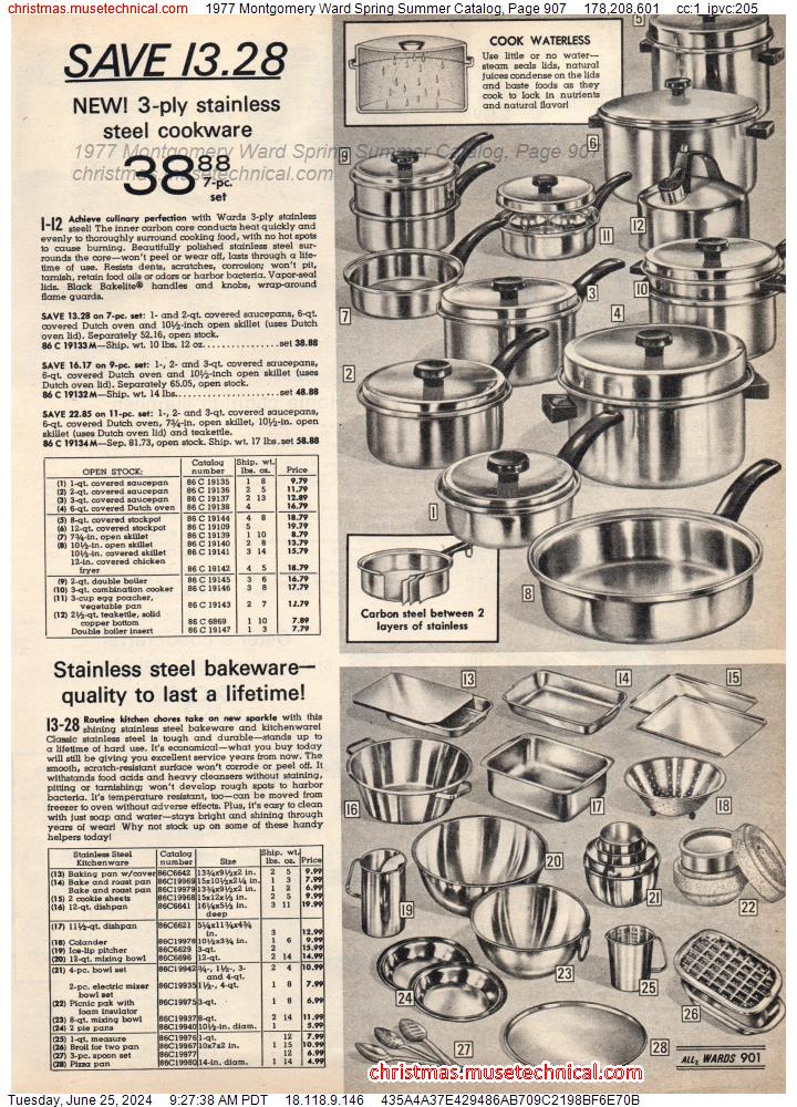 1977 Montgomery Ward Spring Summer Catalog, Page 907