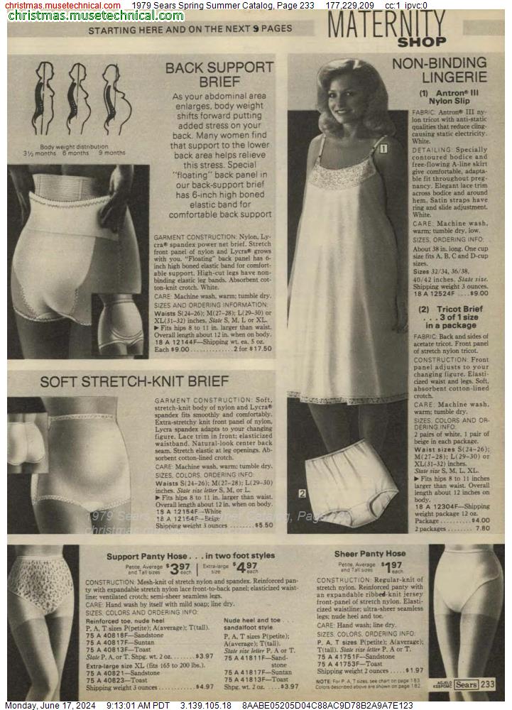 1979 Sears Spring Summer Catalog, Page 233