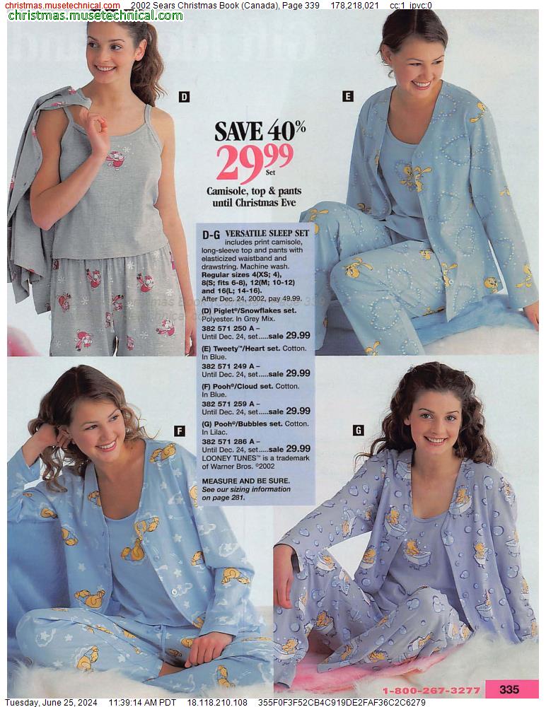 2002 Sears Christmas Book (Canada), Page 339
