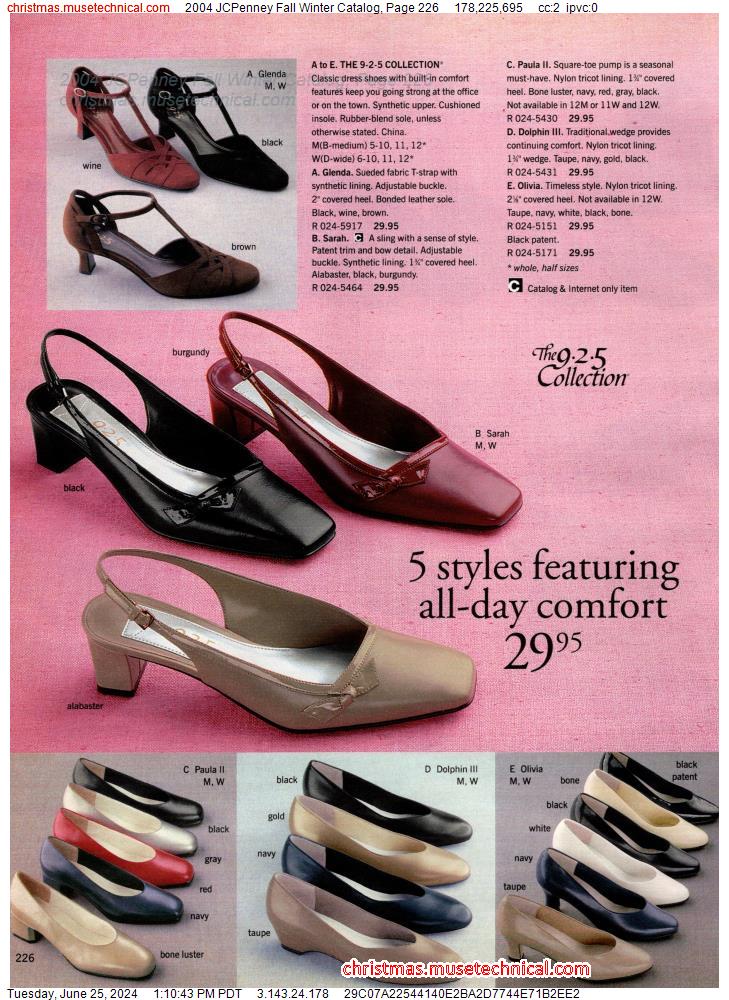 2004 JCPenney Fall Winter Catalog, Page 226