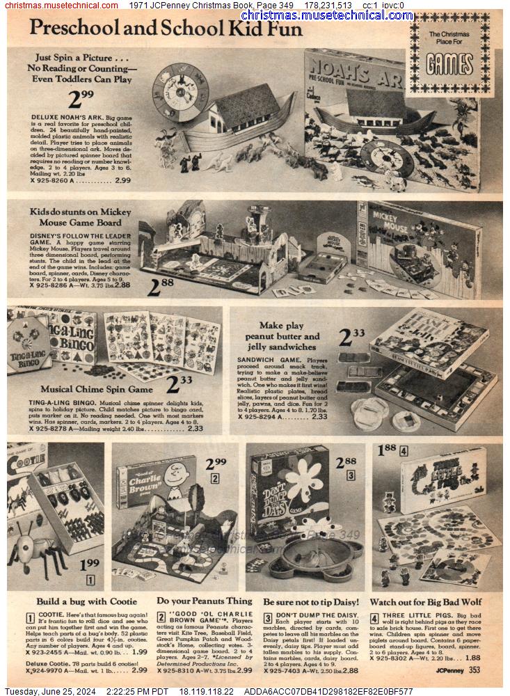 1971 JCPenney Christmas Book, Page 349