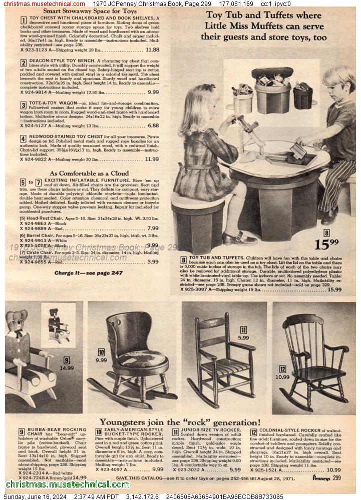 1970 JCPenney Christmas Book, Page 299