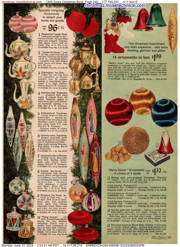 1968 Sears Christmas Book, Page 345