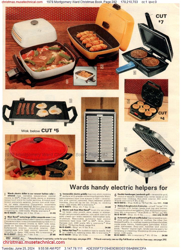 1978 Montgomery Ward Christmas Book, Page 282