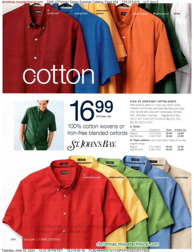 2009 JCPenney Spring Summer Catalog, Page 254