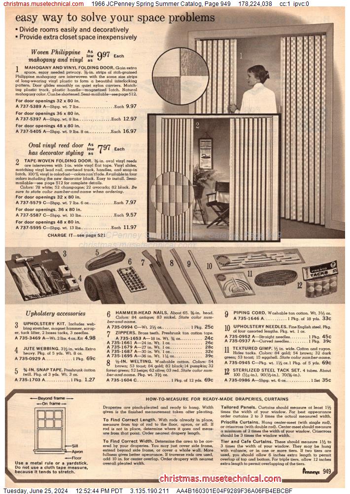 1966 JCPenney Spring Summer Catalog, Page 949