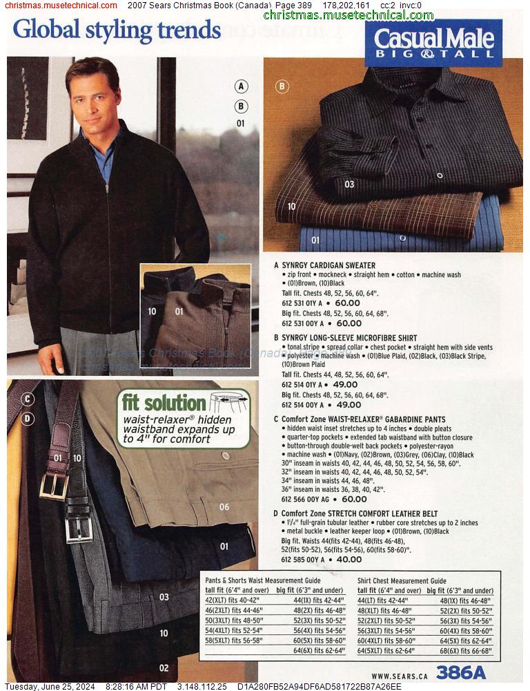 2007 Sears Christmas Book (Canada), Page 389