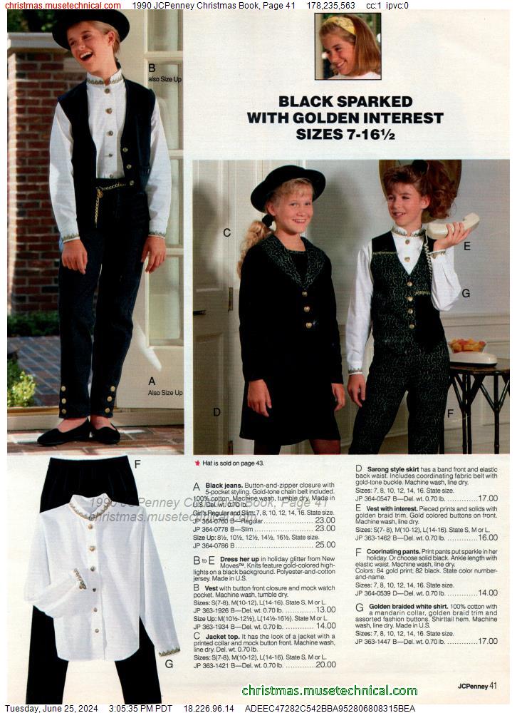 1990 JCPenney Christmas Book, Page 41