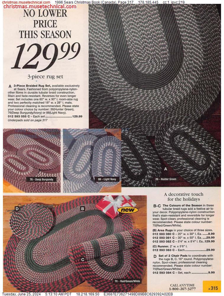 1996 Sears Christmas Book (Canada), Page 317