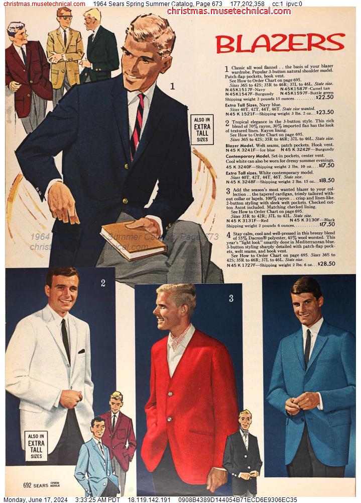 1964 Sears Spring Summer Catalog, Page 673