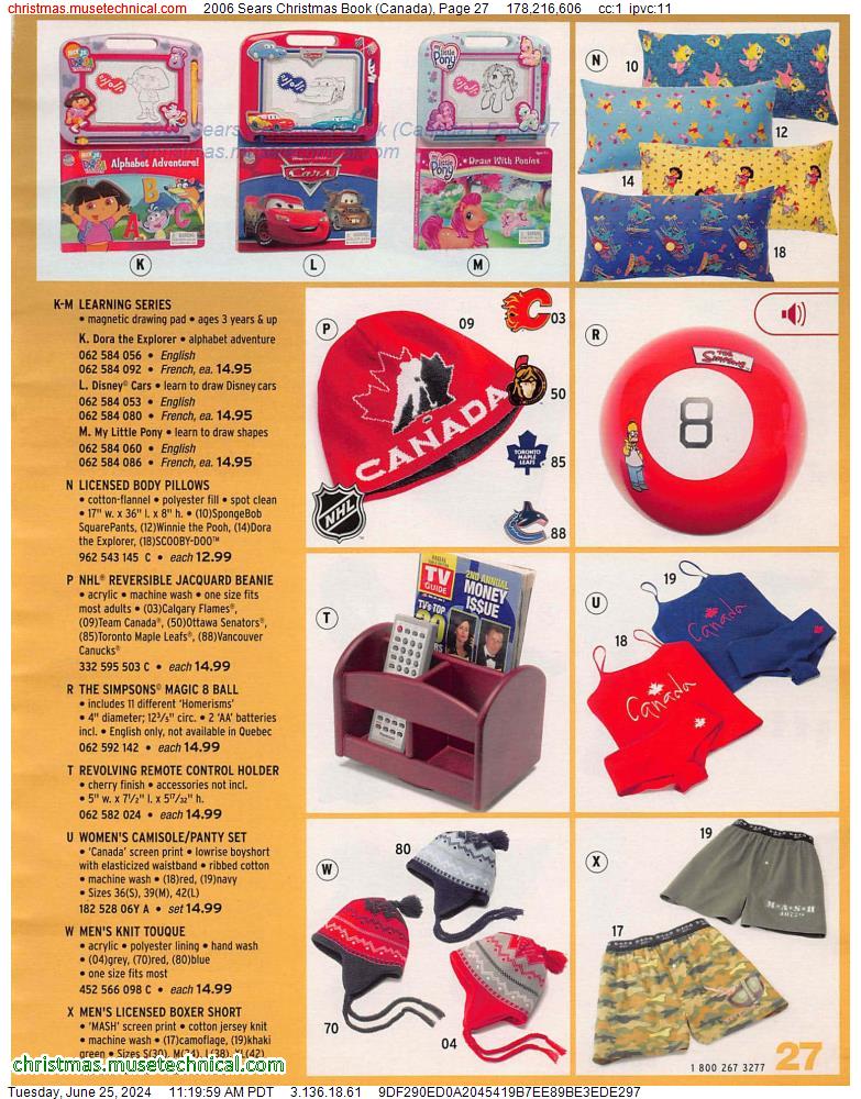 2006 Sears Christmas Book (Canada), Page 27