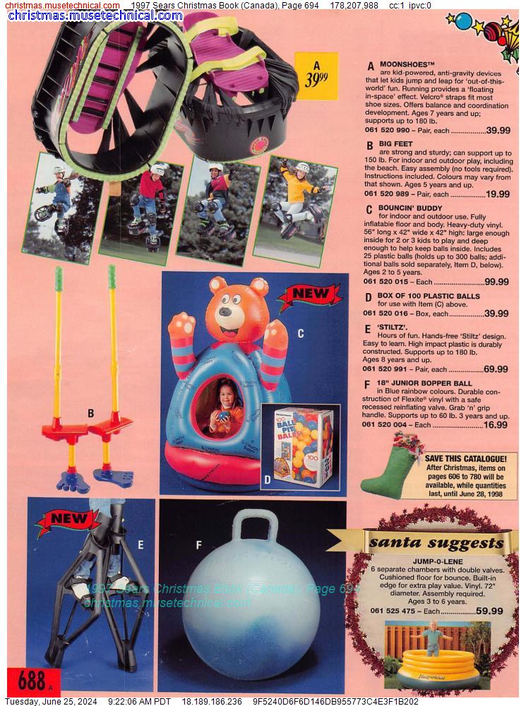 1997 Sears Christmas Book (Canada), Page 694