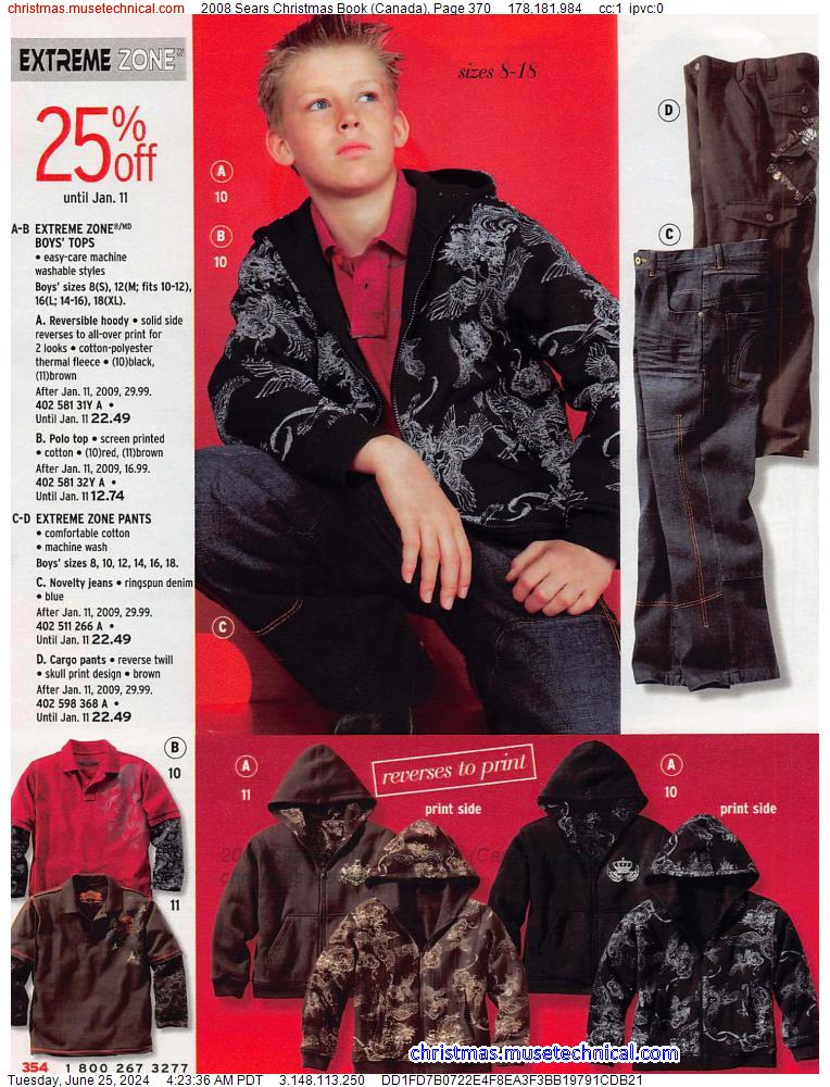 2008 Sears Christmas Book (Canada), Page 370