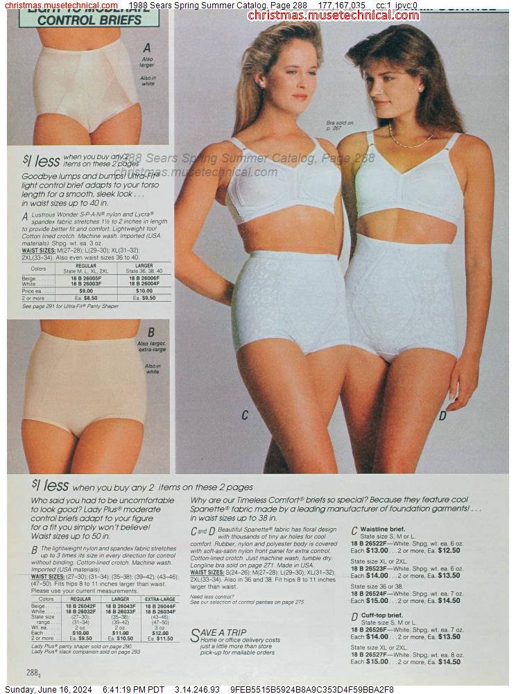 1988 Sears Spring Summer Catalog, Page 288