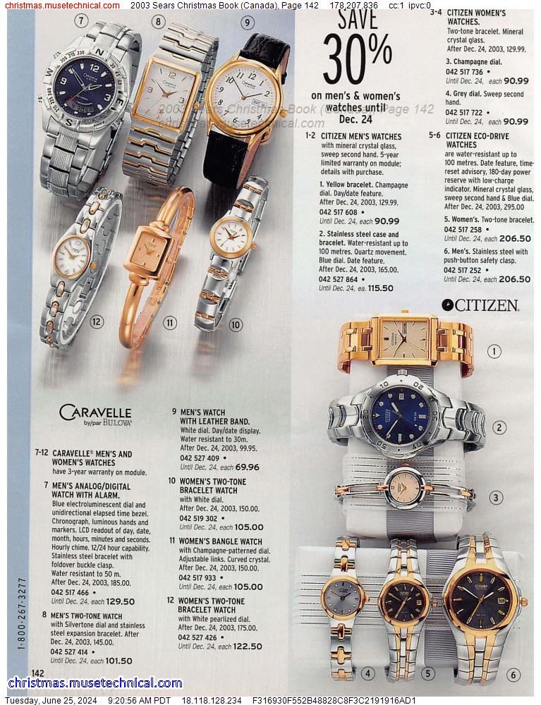 2003 Sears Christmas Book (Canada), Page 142