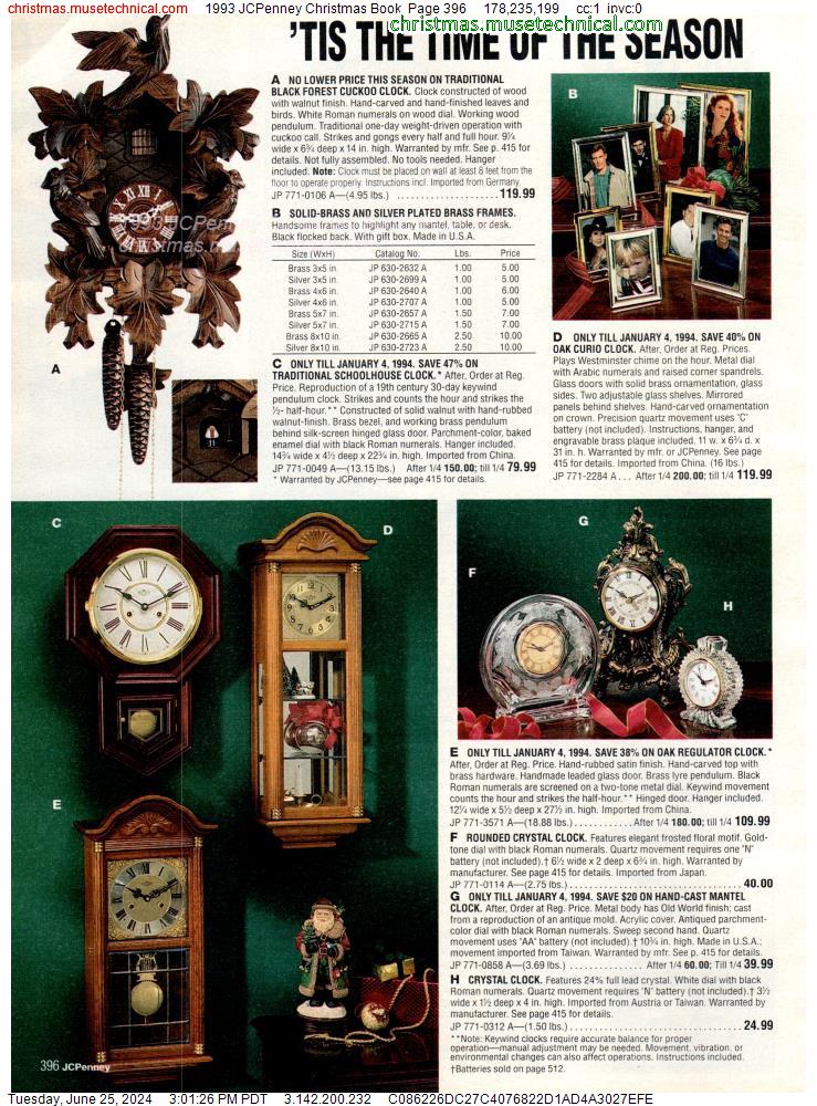 1993 JCPenney Christmas Book, Page 396