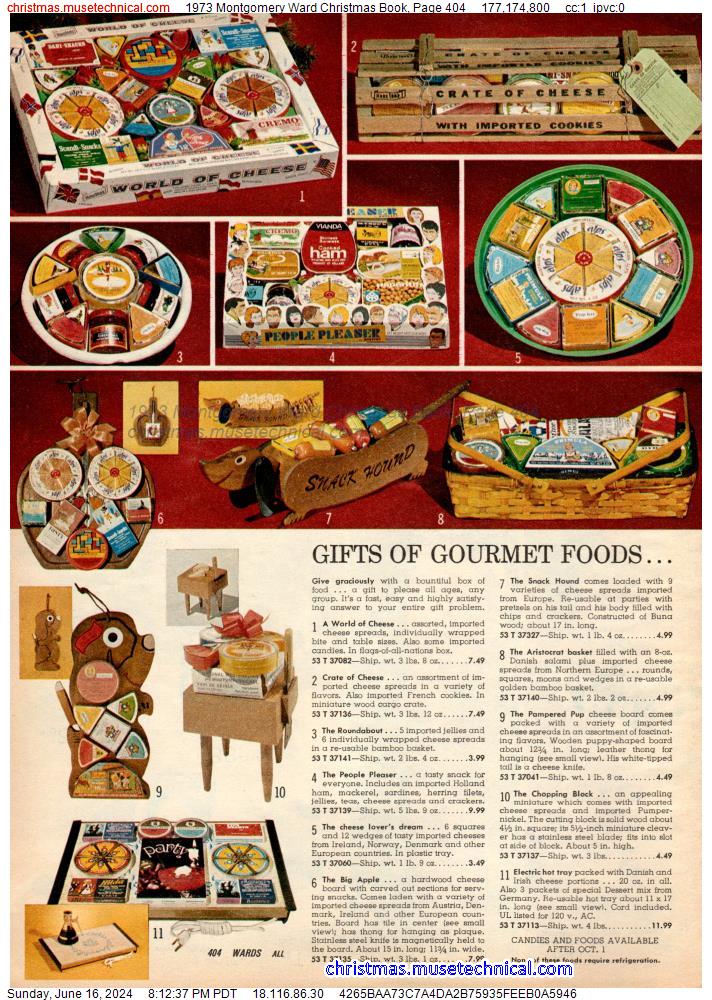 1973 Montgomery Ward Christmas Book, Page 404