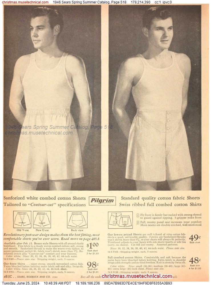1946 Sears Spring Summer Catalog, Page 518