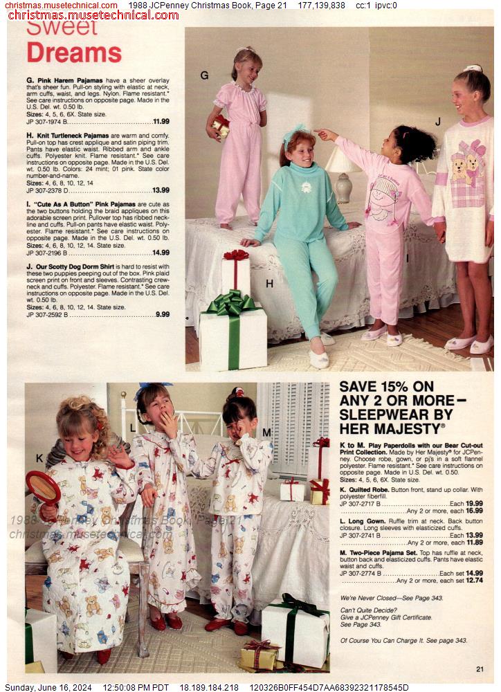 1988 JCPenney Christmas Book, Page 21