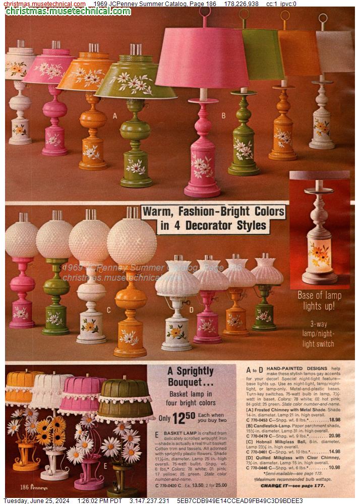 1969 JCPenney Summer Catalog, Page 186