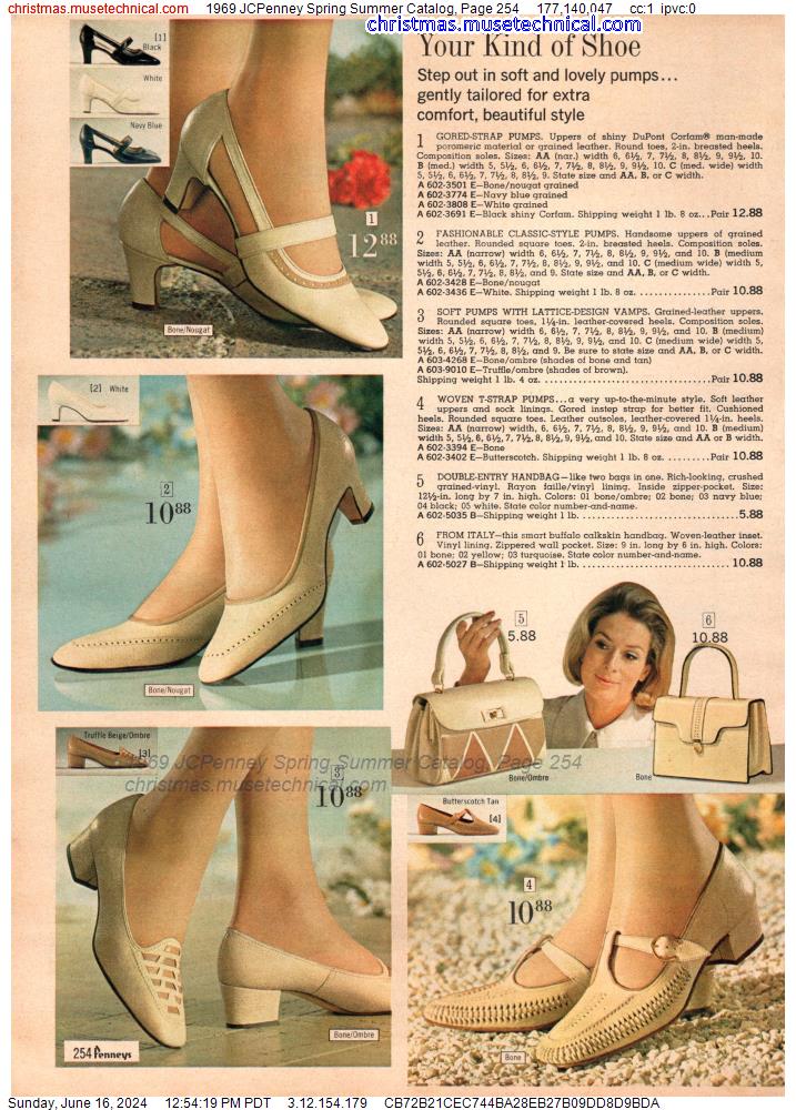 1969 JCPenney Spring Summer Catalog, Page 254