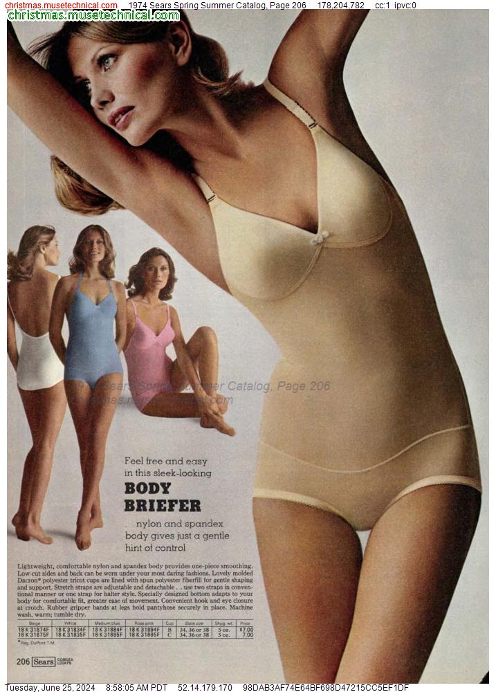 1974 Sears Spring Summer Catalog, Page 206