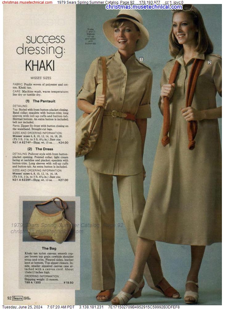1979 Sears Spring Summer Catalog, Page 92