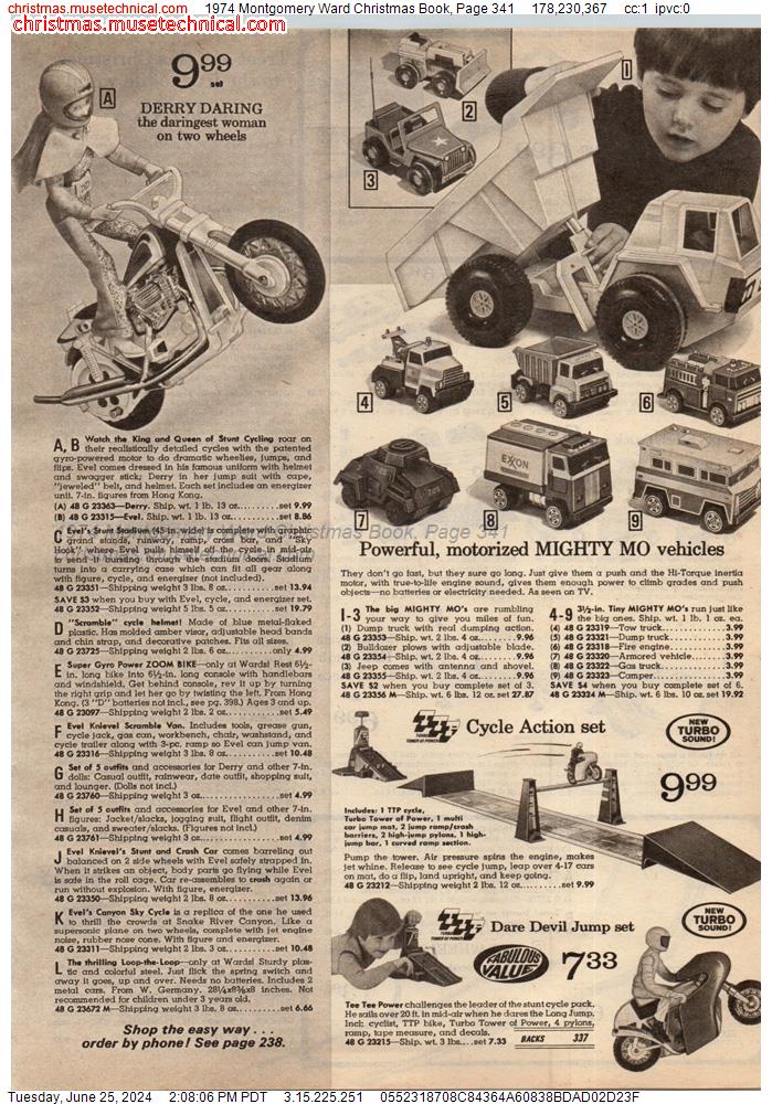 1974 Montgomery Ward Christmas Book, Page 341