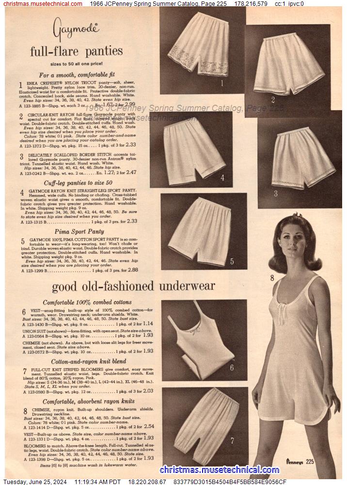 1966 JCPenney Spring Summer Catalog, Page 225