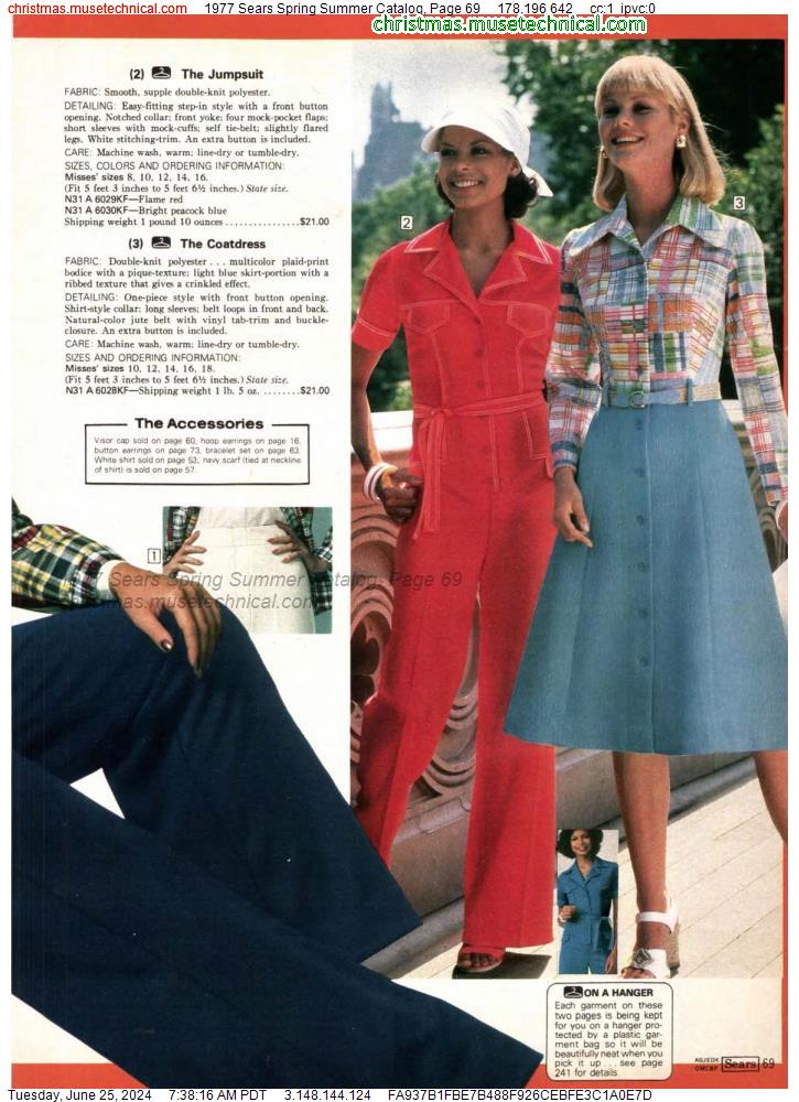 1977 Sears Spring Summer Catalog, Page 69